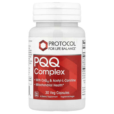 Protocol for Life Balance, PQQ Complex, 30 Vegetarian Capsules