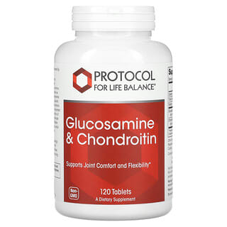 Protocol for Life Balance, Glucosamine et chondroïtine, 120 comprimés