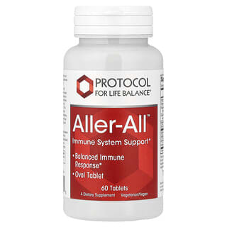 Protocol for Life Balance, Aller-All™, Immune System Support, 60 Tablets