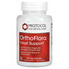 OrthoFlora 酵母幫助，90 粒素食膠囊