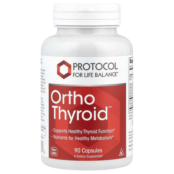 Protocol for Life Balance, Ortho Thyroid™ 甲狀腺幫助，90 粒膠囊