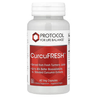 Protocol for Life Balance, CurcuFRESH, 500 mg, 60 rastlinných kapsúl