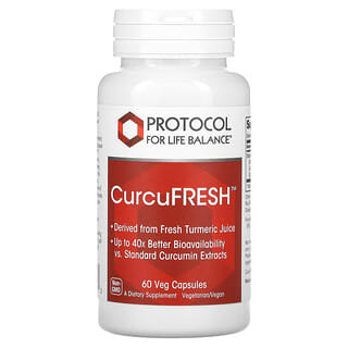 Protocol for Life Balance, CurcuFRESH, 60 capsules végétariennes