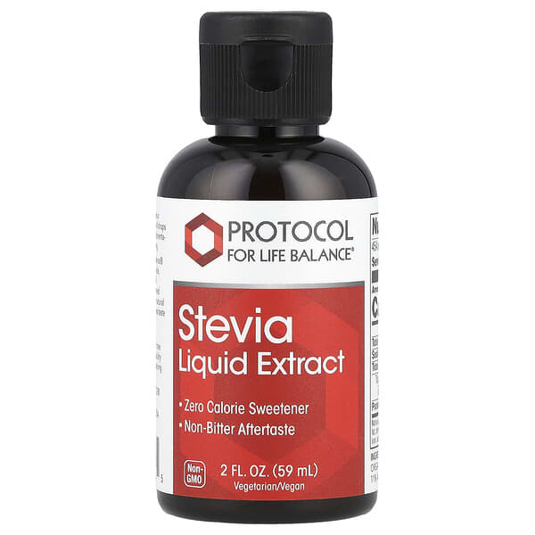 Protocol for Life Balance, 스테비아 액상 추출물, 59ml(2fl oz)