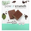 BNRG, Power Crunch 蛋白能量棒，巧克力薄荷味，12 根，每根 1.4 盎司（40 克）