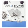 BNRG, Power Crunch, Barras Energéticas de Proteína, Biscoitos e Creme, 12 Barras, 40 g (1,4 oz) Cada
