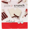 BNRG, Power Crunch, חטיף אנרגיה המכיל חלבון, בטעם עוגת קטיפה אדומה, 12 חטיפים, 40 גרם (1.4 אונקיות) ליחידה