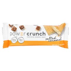 BNRG, Power Crunch Protein Energy Bar, Salted Caramel, 12 Bars, 1.4 oz (40 g) Each