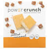 BNRG, Power Crunch 蛋白能量棒，原配方，咸焦糖，12 条，每条 1.4 盎司（40 克）