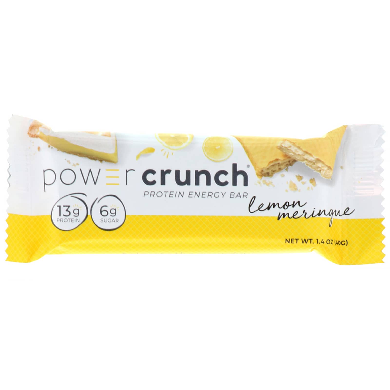 BNRG, Power Crunch Protein Energy Bar, Lemon Meringue, 12 Bars, 1.4 oz