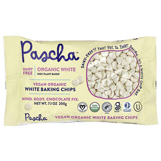 Pascha‏, رقائق الخبز البيضاء العضوية النباتية ، 7.1 أونصة (200 جم)