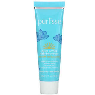 Purlisse, Blue Lotus, Daily Moisturizer with SPF 30, 1.7 fl oz (50 ml)