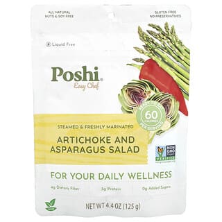 Poshi, Easy Chef, Artichoke and Asparagus Salad, 4.4 oz (125 g)