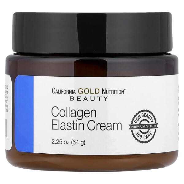 California Gold Nutrition, Collagen Elastin Cream, 2.25 oz (64 g)