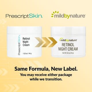 PrescriptSkin, Creme Noturno de Retinol, 44 g (1,55 oz)