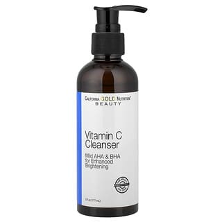 California Gold Nutrition, очищающее средство с витамином C, улучшенный очищающий гель для осветления кожи, 177 мл (6 жидк. унций)