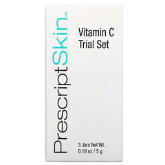 PrescriptSkin, Vitamin C Trial Set, 3 Jars, 0.18 oz (5 g) Each