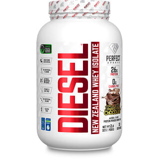 PERFECT Sports, Diesel, New Zealand Whey Isolate, Triple Rich Chocolate, 2 lbs (908 g)