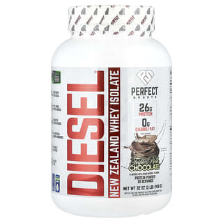 PERFECT Sports, Diesel, New Zealand Whey Isolate, Triple Rich Chocolate, 2 lbs (908 g)