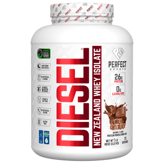 PERFECT Sports, Diesel, New Zealand Whey Isolate, Milchschokolade, 2,27 kg (5 lbs.)