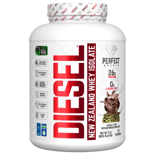 PERFECT Sports, Diesel, New Zealand Whey Isolate, Triple Rich Chocolate, 5 lbs (2.27 g)