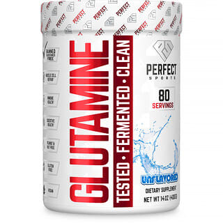 PERFECT Sports, Core Series, Pure Glutamine, Unflavored, 14 oz (400 g)