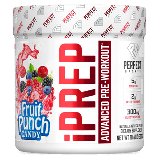 Perfect Sports, iPrep, Advanced Pre-Workout, Fruit Punch Candy, 10.6 oz (300 g)