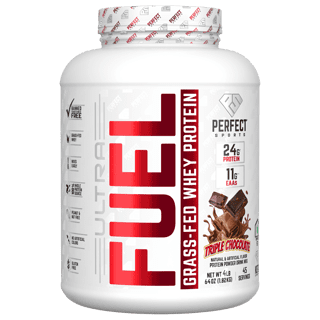 PERFECT Sports, Ultra Fuel, Grass-Fed Whey Protein, Triple Chocolate, 4 lb (1.82 kg)