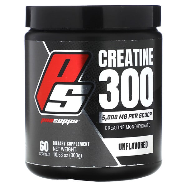 Creatine 300, Unflavored, 10.58 oz (300 g)