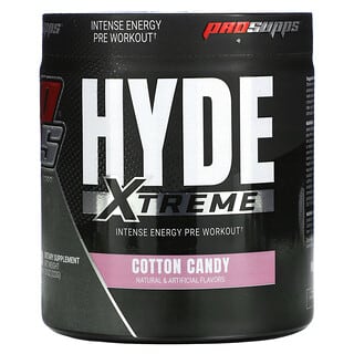 ProSupps, Hyde, Xtreme, Intense Energy Pre Workout, Zuckerwatte, 222 g (7,8 oz.)