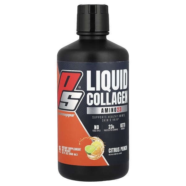 ProSupps, Amino23 Liquid Collagen, Citrus Punch, 32 fl oz (960 ml) — product photo 1