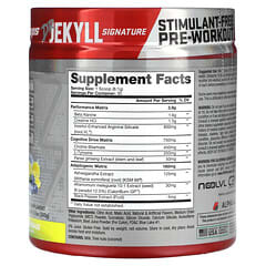 ProSupps, Dr. Jekyll 招牌锻炼前营养粉，无兴奋剂，蓝莓柠檬汽水味，8.5 盎司（243 克）