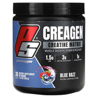 ProSupps, Creagen, Matriz de creatina, Razz azul, 219 g (7,73 oz)