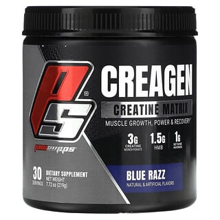 ProSupps, Creagen, Matrice de créatine, Blue Razz, 219 g