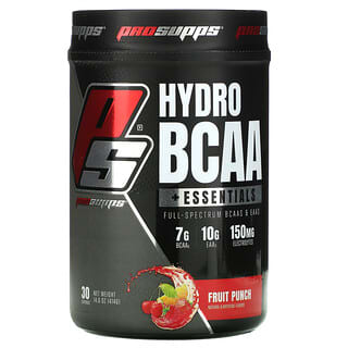 ProSupps, Hydro BCAA +Essentials, добавка с электролитами и аминокислотами, фруктовый пунш, 414 г (14,6 фунтов)