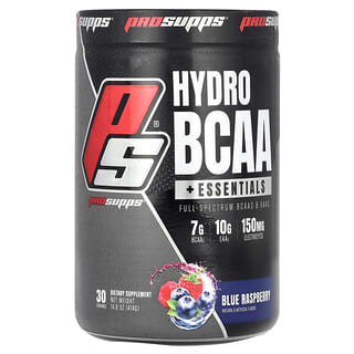 ProSupps, Hydro BCAA + Essentials, Framboesa Azul, 414 g (14,6 oz)