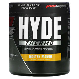 ProSupps, Hyde Thermo, Preentrenamiento energizante metabólico, Mango fundido, 213 g (7,51 oz)