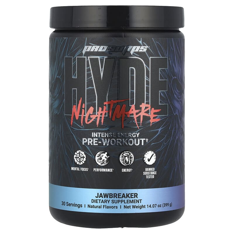 HYDE®（ハイド）Nightmare、プレワークアウト急速エネルギー