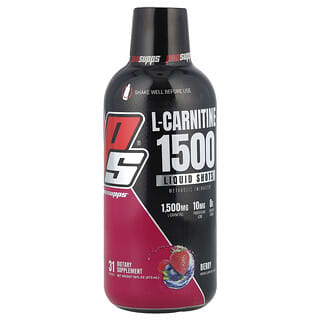 ProSupps, L-Carnitina 1500 Shots Líquidos, Fruto Silvestre, 473 ml (16 fl oz)