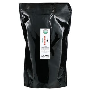 J&R Port Trading Co., Té Rooibos orgánico, sin cafeína, 1 lb (454 g)