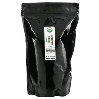 J&R Port Trading Co., Органический зеленый ройбуш, без кофеина, 454 г (1 фунт)
