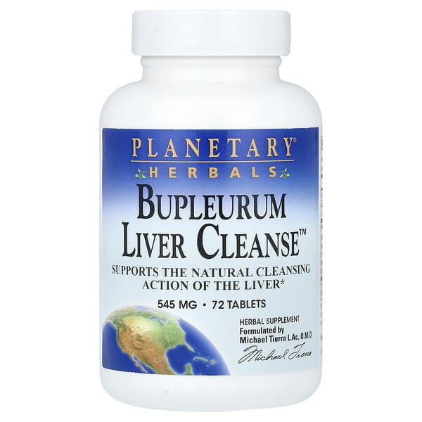 Planetary Herbals Bupleurum Liver Cleanse™, 72 Tablets