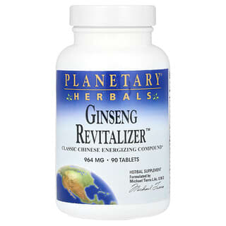 Planetary Herbals‏, ™Ginseng Revitalizer‏, 90 טבליות