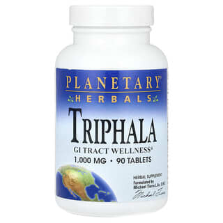 Planetary Herbals, Triphala, 90 comprimidos