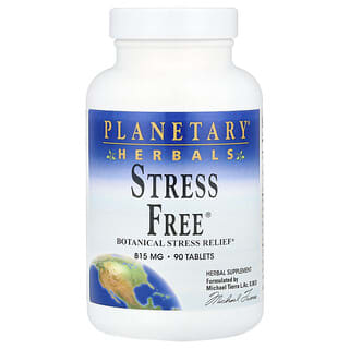 Planetary Herbals, Stress Free®, 90 таблеток