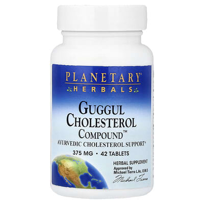 Planetary Herbals, Guga Resin Cholesterol Compound™, 42 Tablets