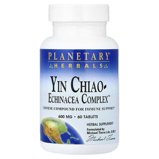 Planetary Herbals, Yin Chiao-Echinacea Complex™, 60 Comprimidos