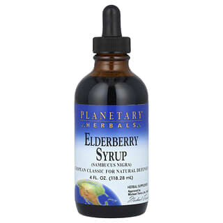 Planetary Herbals, Elderberry Syrup, 4 fl oz (118.28 ml)