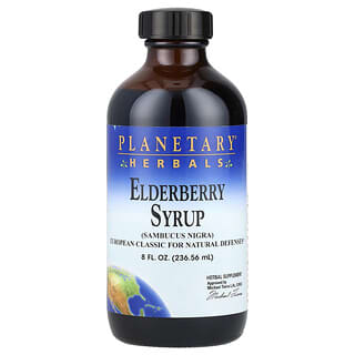 Planetary Herbals, Elderberry Syrup, 8 fl oz (236.56 ml)