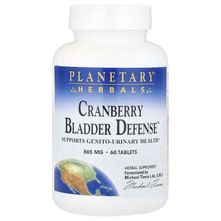 Planetary Herbals, Cranberry Bladder Defense™, 60정